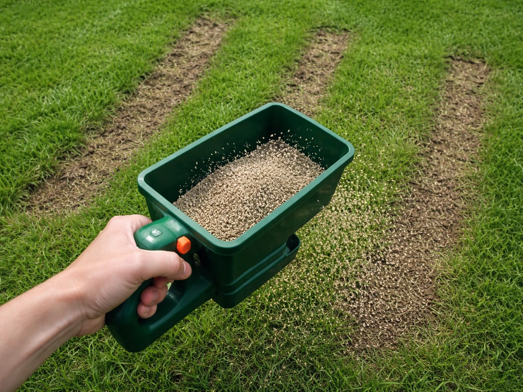 gras zaaien op bestaand gazon