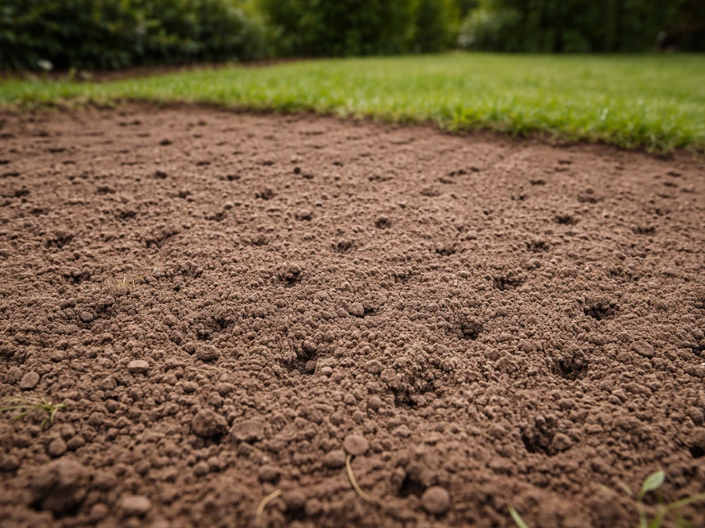 Losgemaakte en fijn geëgaliseerde tuinbodem met luchtige toplaagstructuur, klaar om te zaaien.